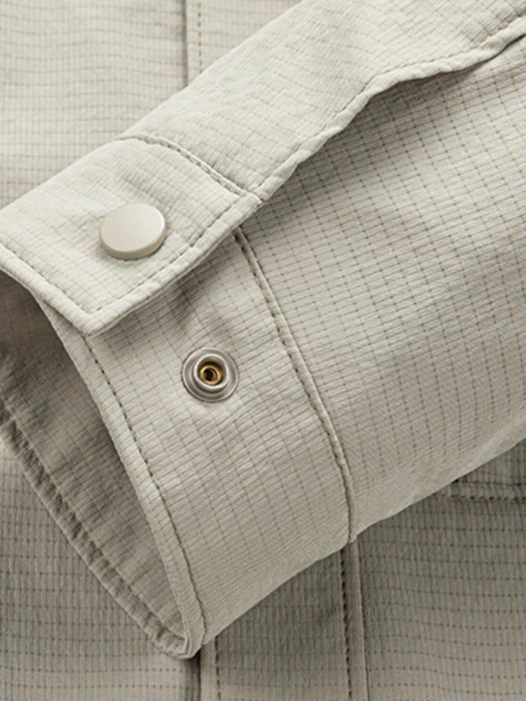 Men's Plus Size Button Up Long Sleeve Jacket