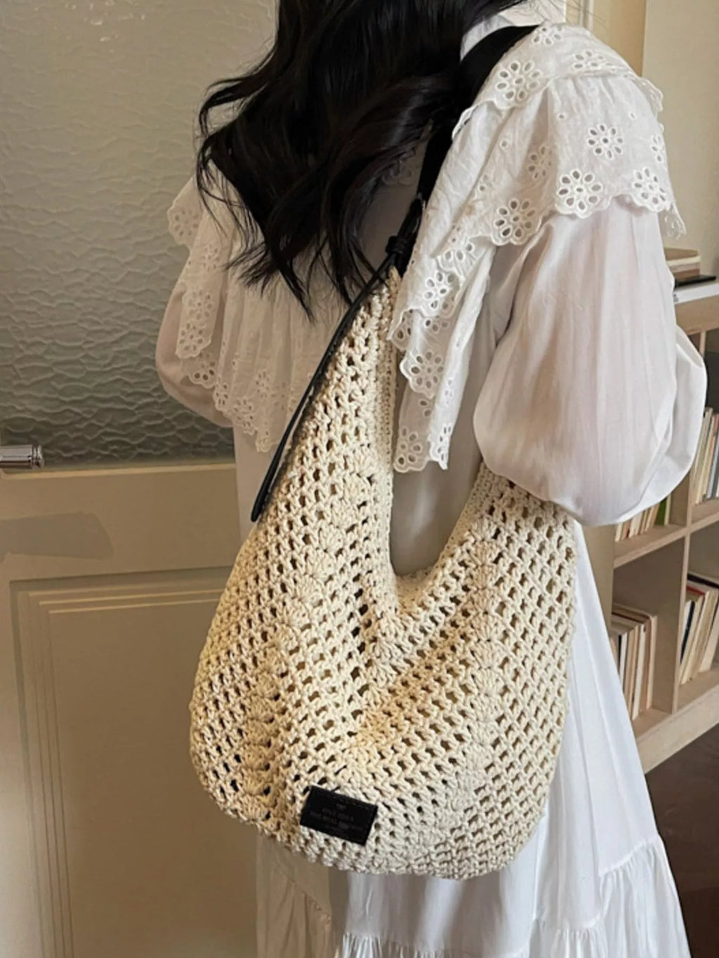 Boho Crochet Shoulder Bag