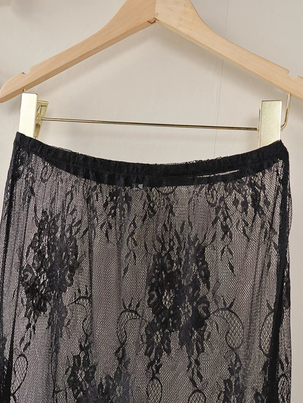Lace Corset Mini Dress Set with Sheer Overlay