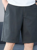 Men's Plus Size Casual Pocketed Shorts