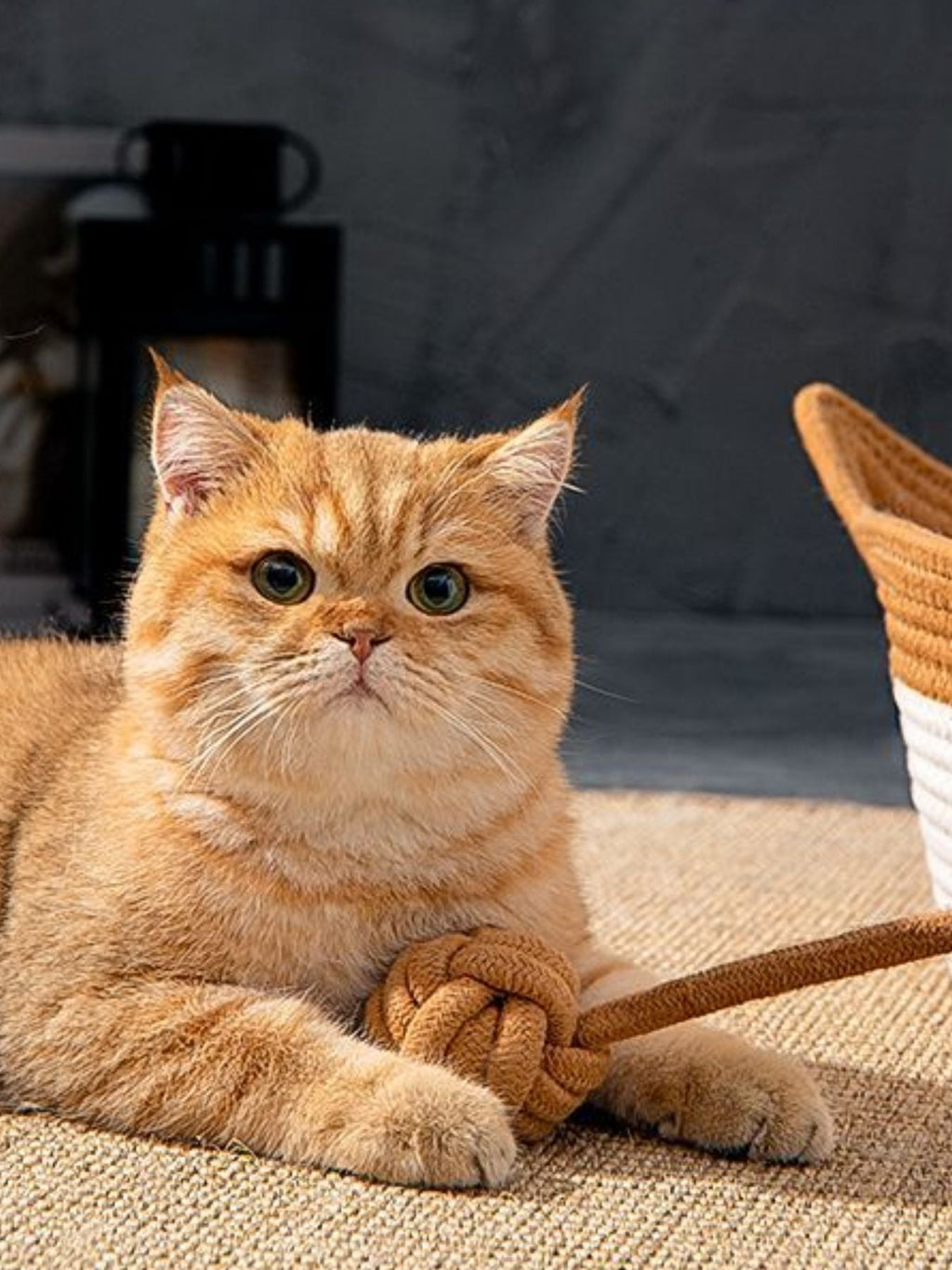Cat Ear Woven Pet Nest