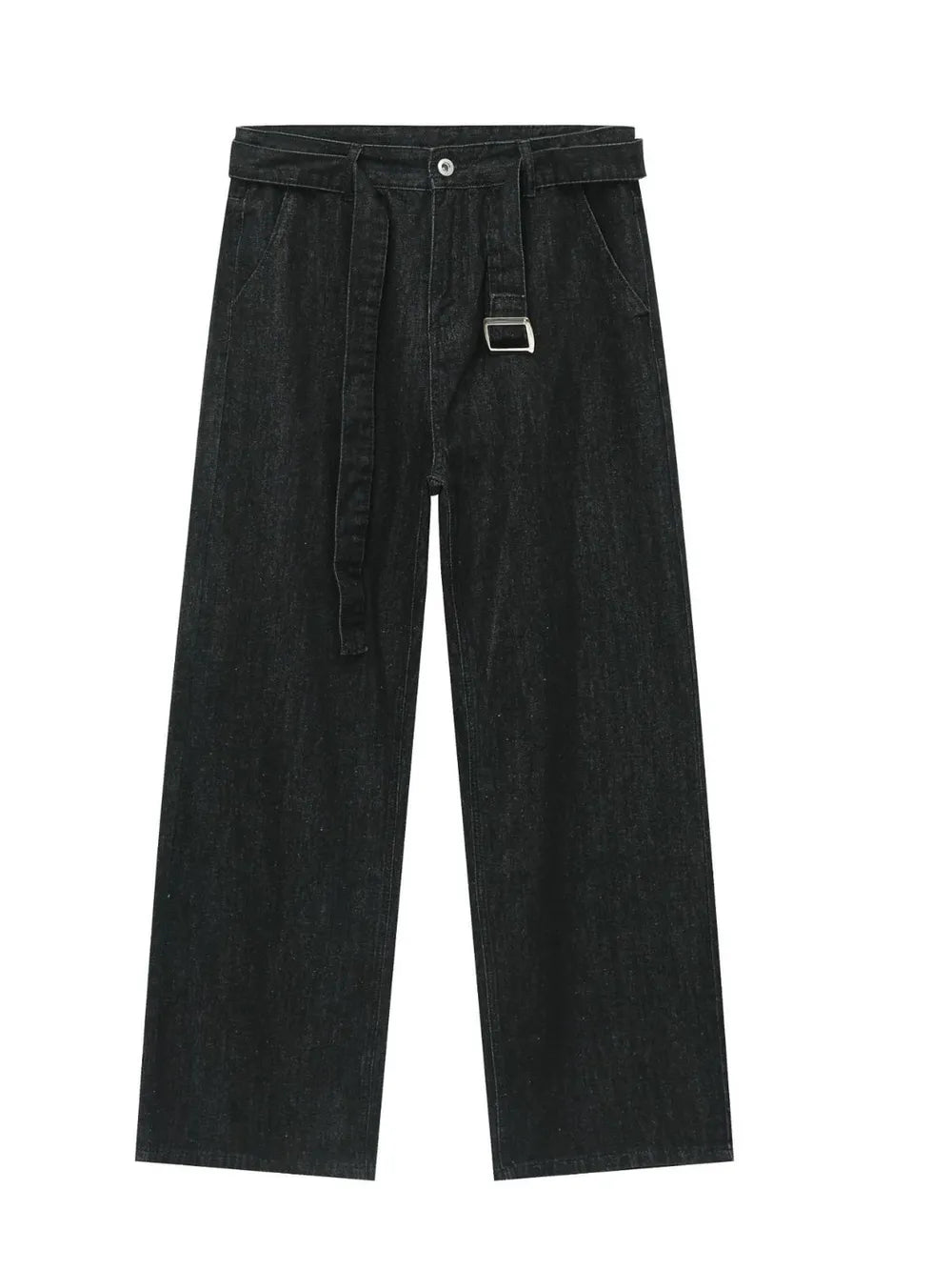 Men's Loose Fit Jeans with Pockets
