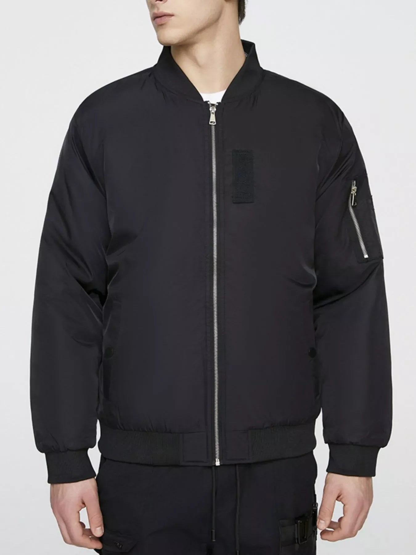 Men's Plus Size Lightweight Bomber Jacket