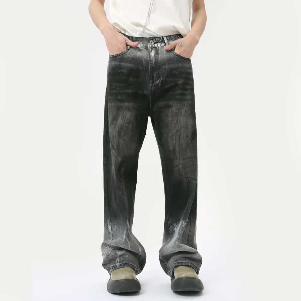 Wide Leg Jeans with Pockets