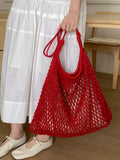 Crochet Knit Shoulder Bag