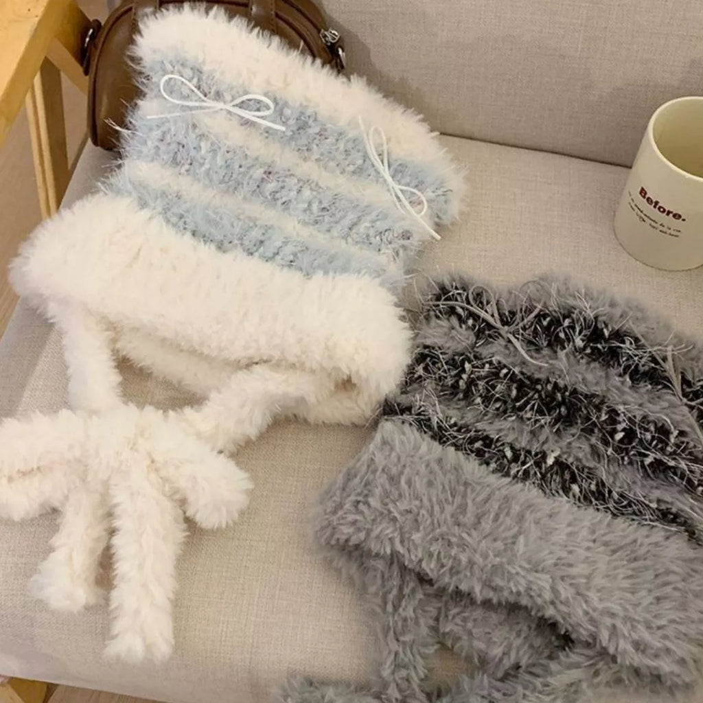 Cute Cat Ear Fluffy Winter Hat