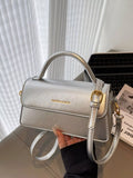 Top Handle Flap Crossbody Bag