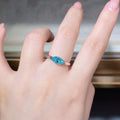 1 Carat Moissanite 925 Sterling Silver Ring