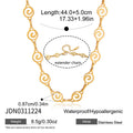 Fishbone Wave Necklace Collection