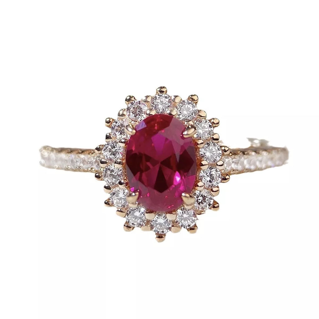 925 Sterling Silver Oval Ring