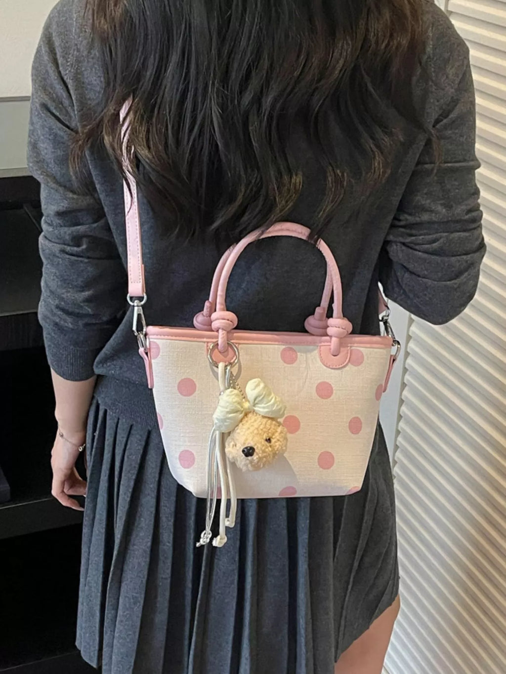 Polka Dot Crossbody Bag