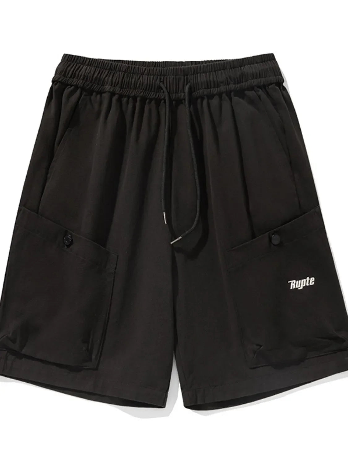 Men's Plus Size Drawstring Shorts with Pockets
