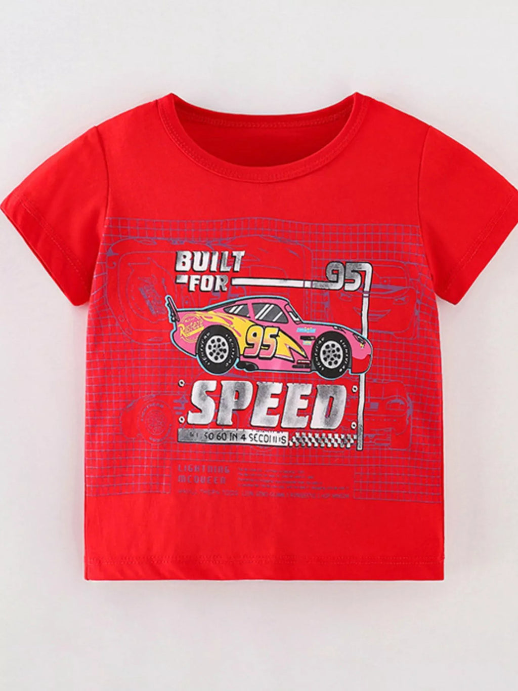Children's Graphic Round Neck T-Shirt