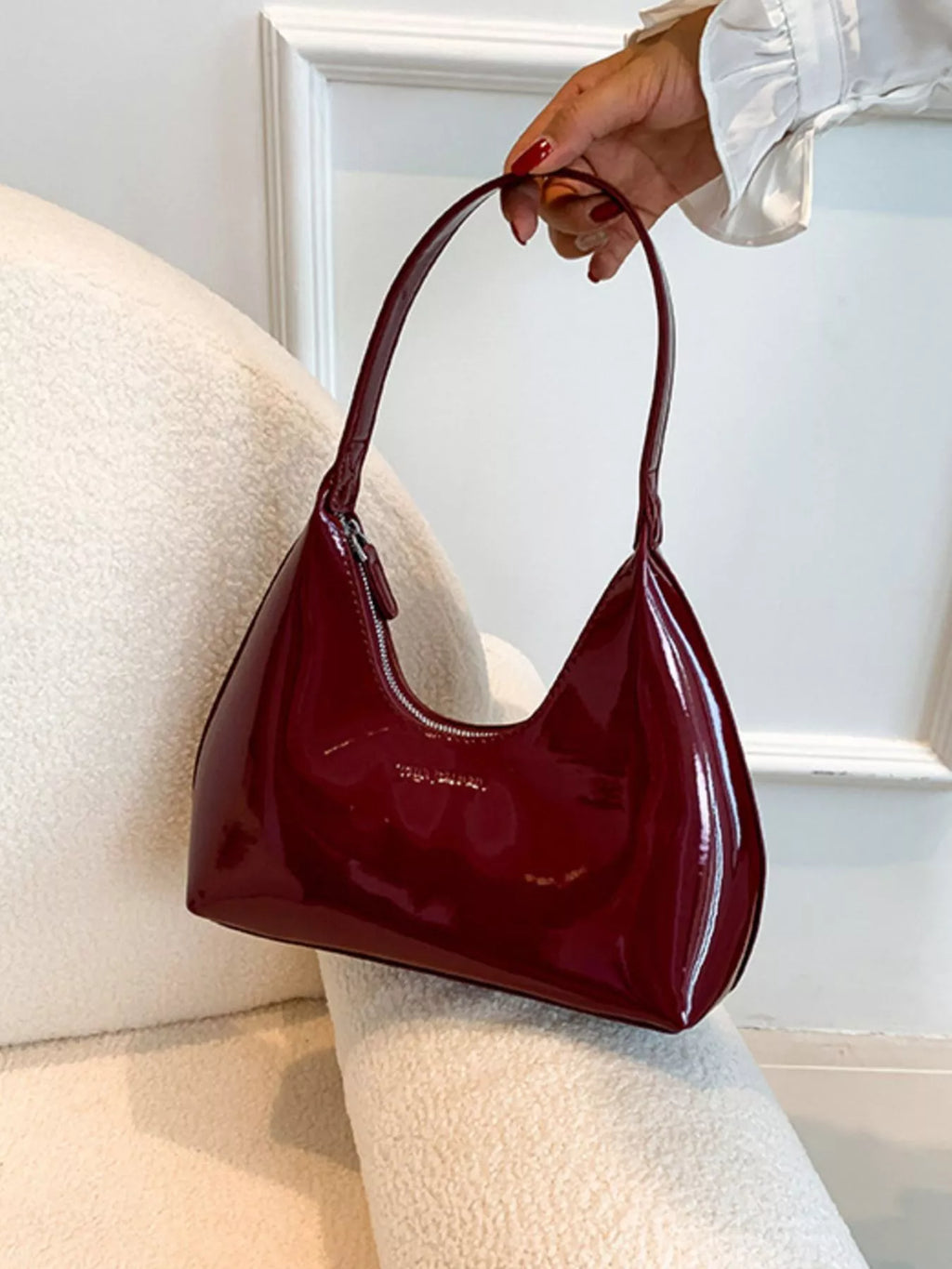 PU Leather Shoulder Bag