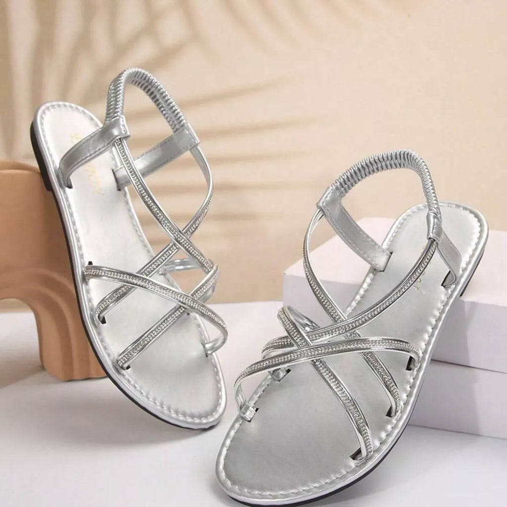 Open Toe Flats Sandals