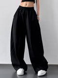 Oversized Wide Leg Casual Pants