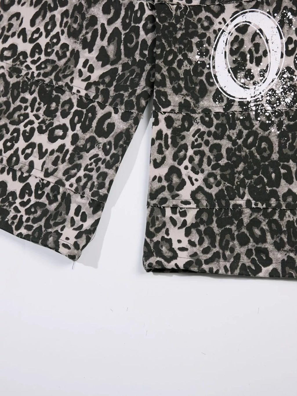 Men's Leopard Print Wide-Leg Pants