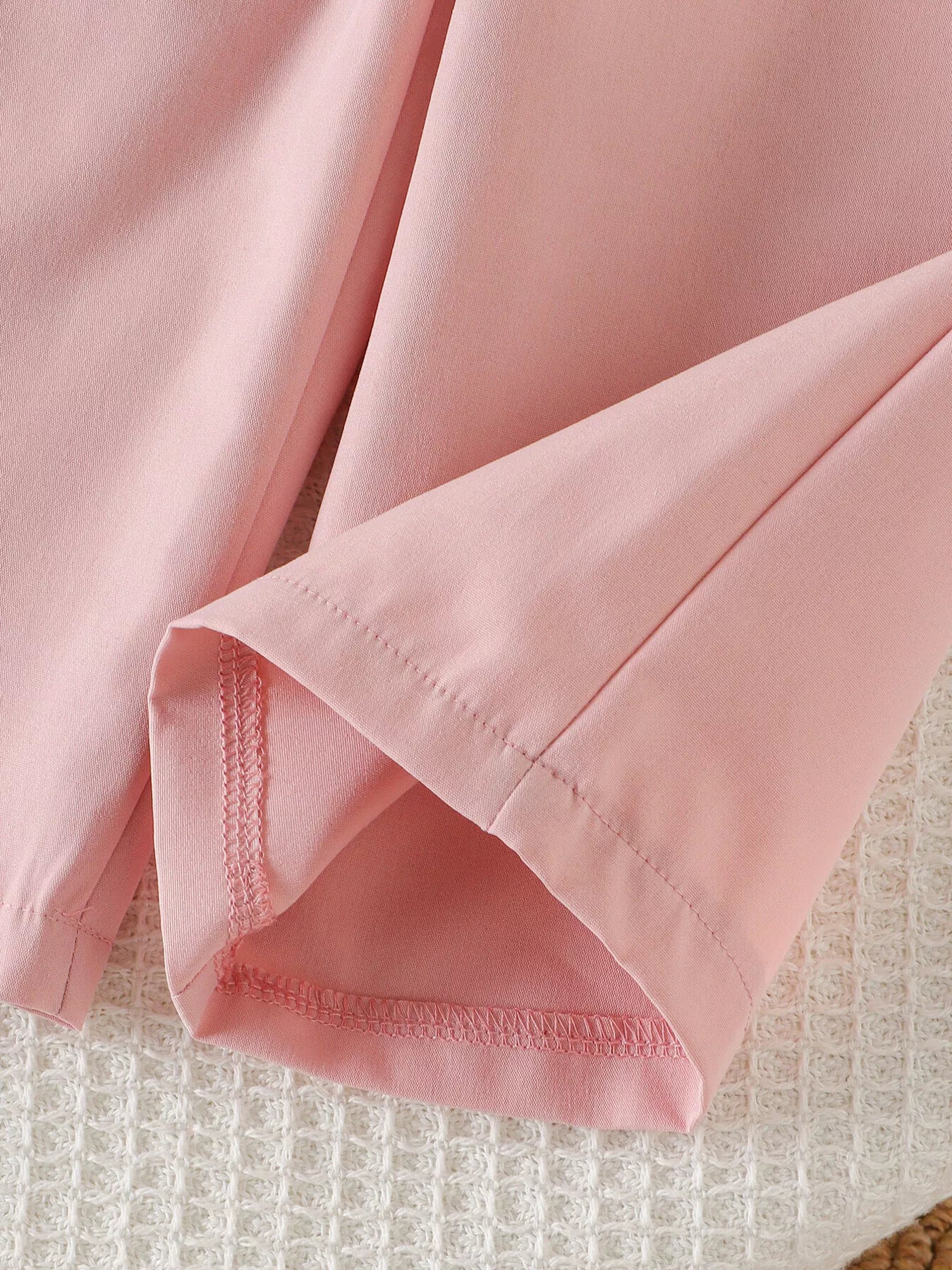 Children's Ruffled Hem Tank and Pants Set