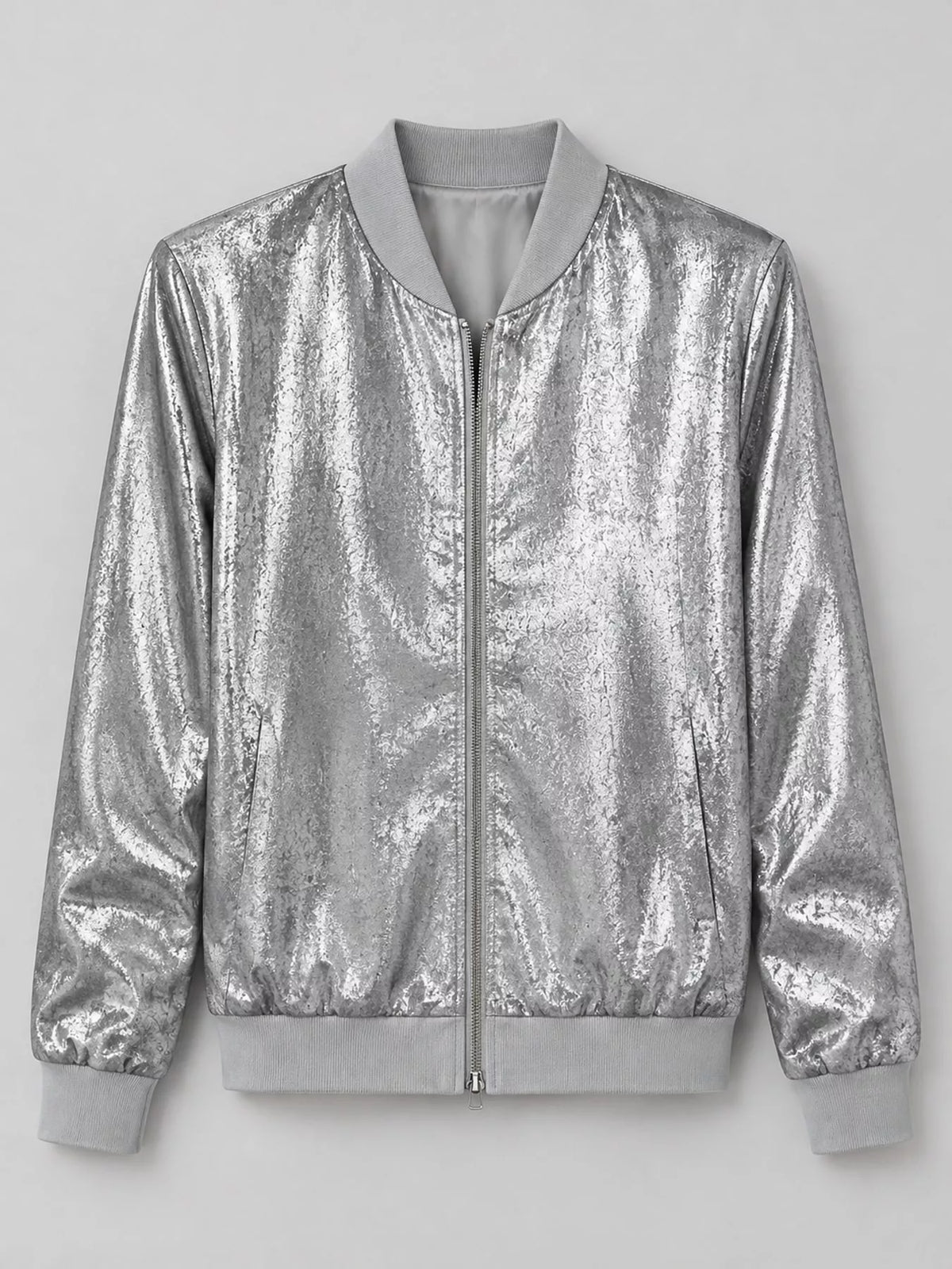 Full Size Zip Up Long Sleeve Jacket Plus Size