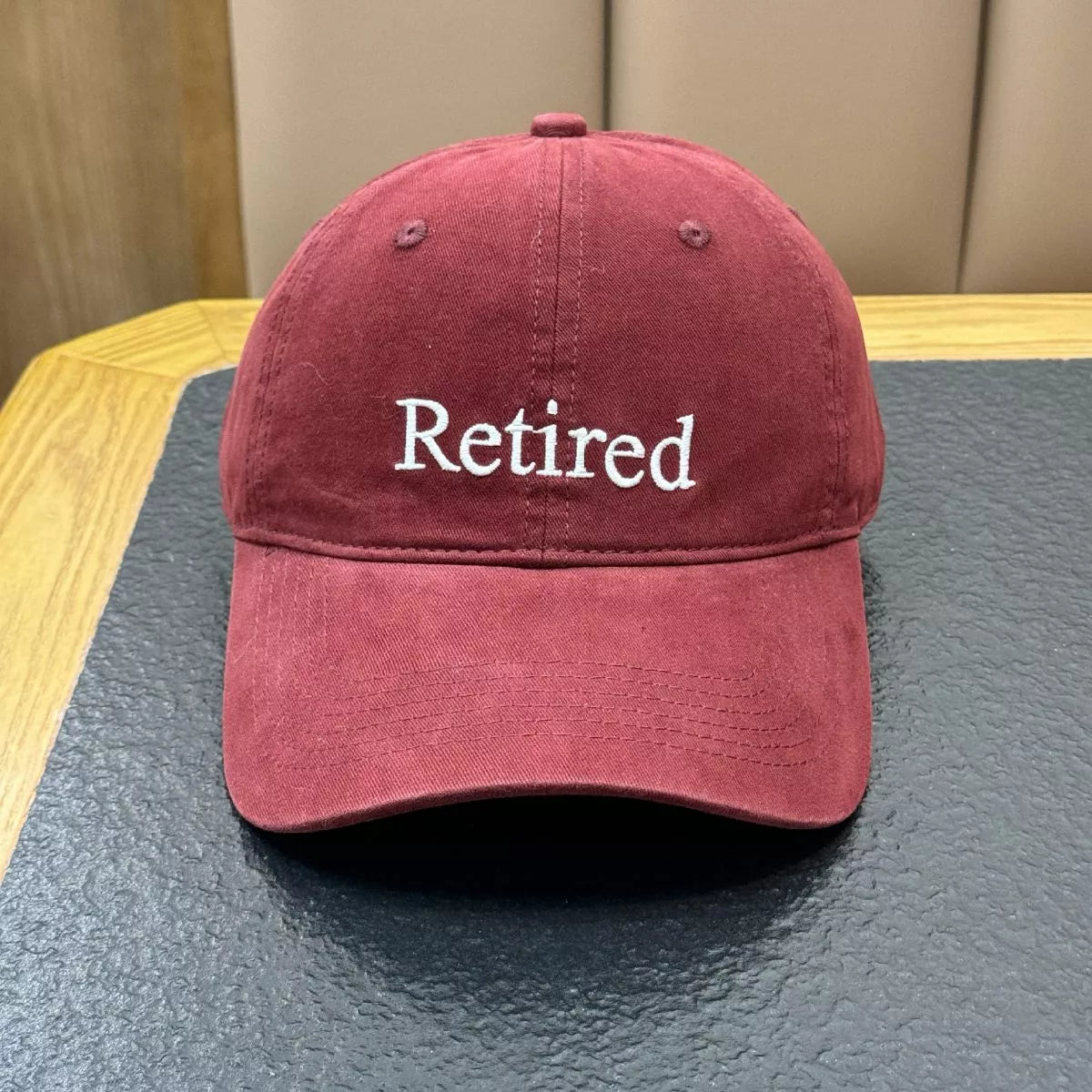 Retired Embroidered Baseball Cap