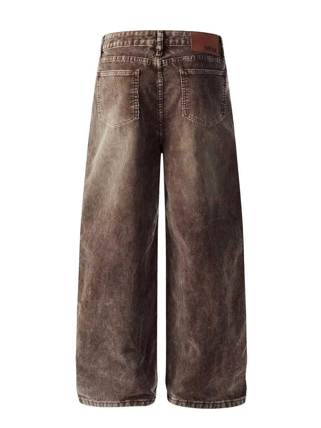 Men's Wide Leg Corduroy Pants