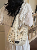 Boho Crochet Shoulder Bag
