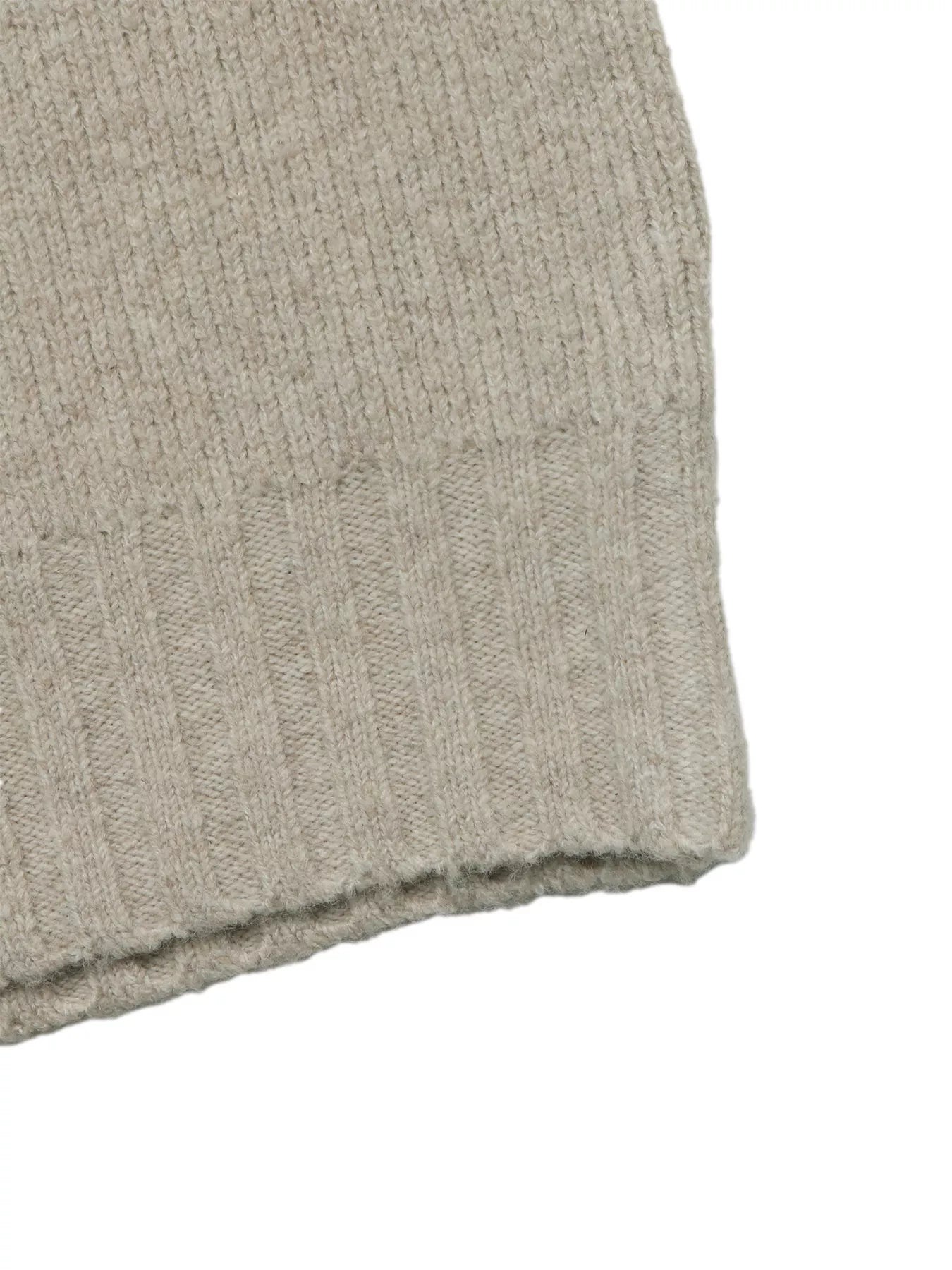 Zip-Up Dropped Shoulder Cardigan