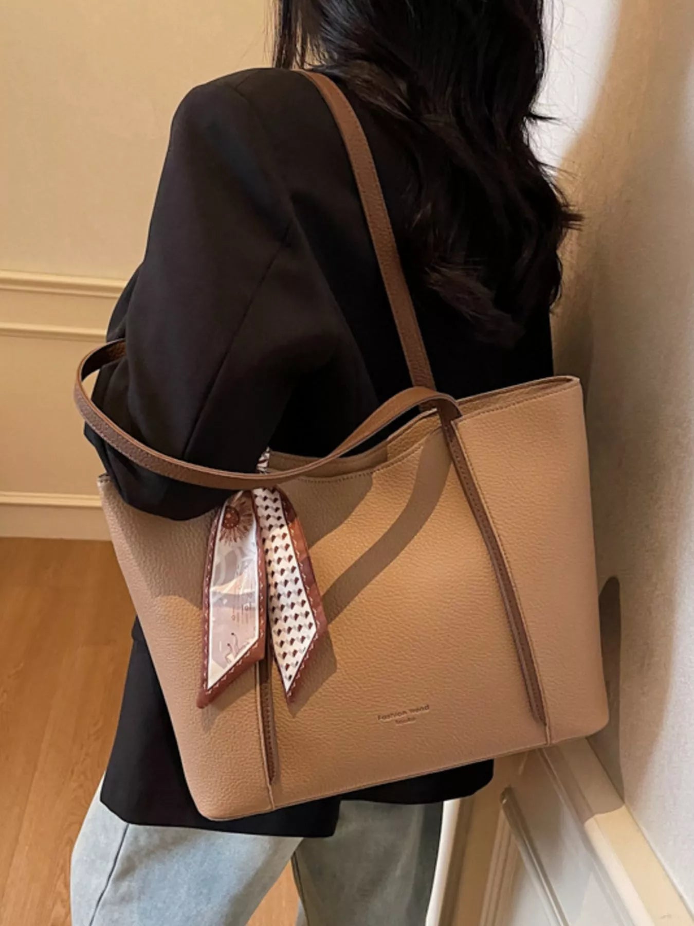 PU Leather Tote Bag