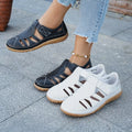 Round Toe Cutout Sandals