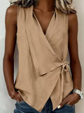 Tie Detail Sleeveless Top