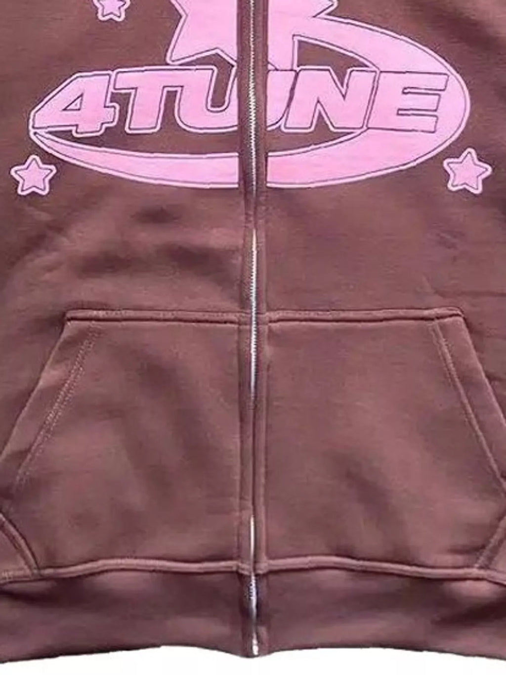 Full Size Letter Graphic Zip Up Hoodie Plus Size