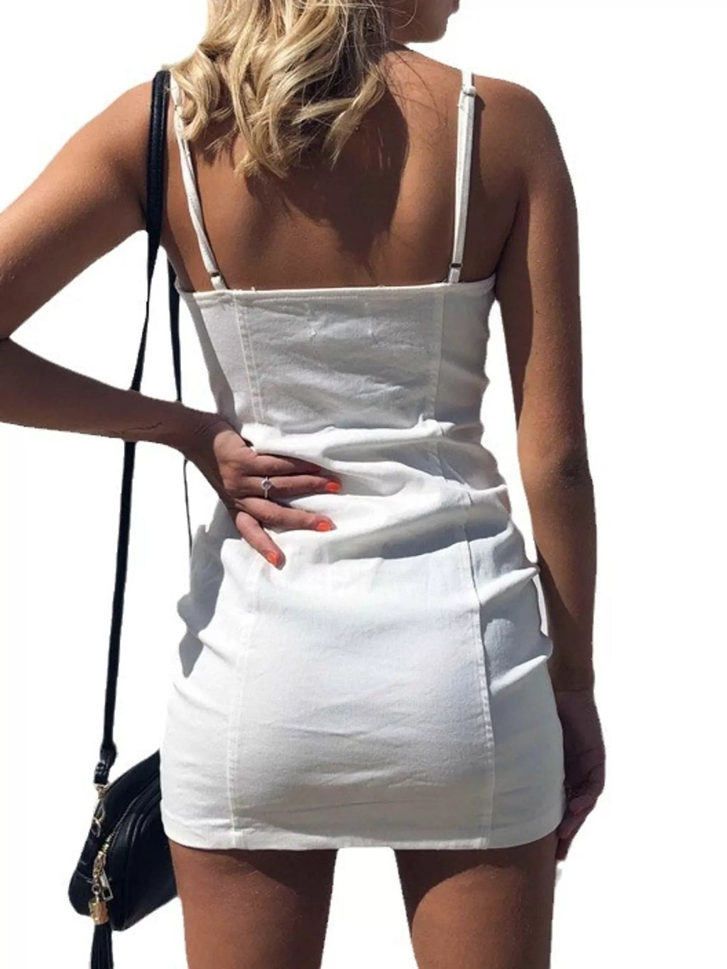 Full Size Zip-Front Bodycon Mini Dress Plus Size