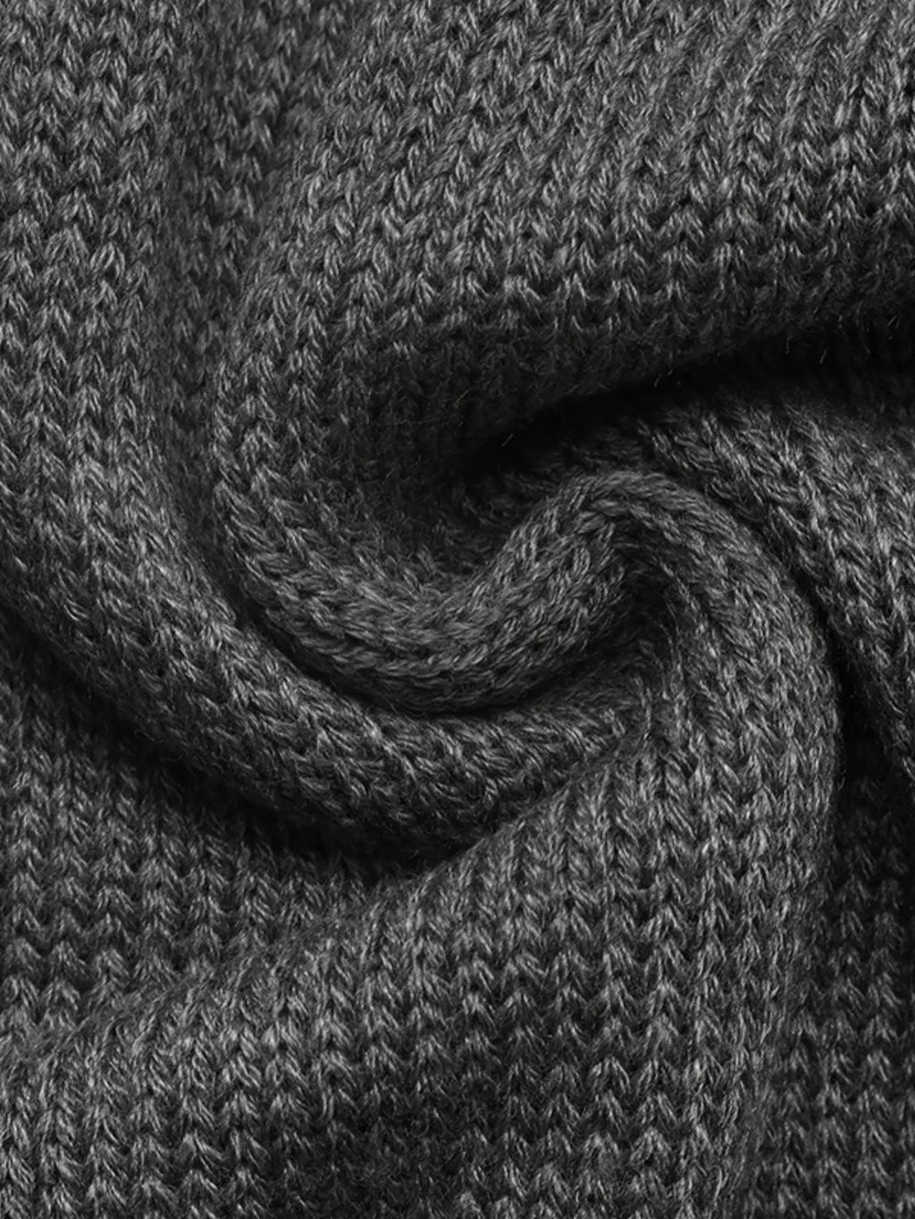 Contrast Trim Crew Neck Sweater