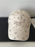 Floral Embroidered Baseball Cap