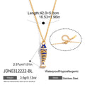 Color Fish Pendant Necklace Collection