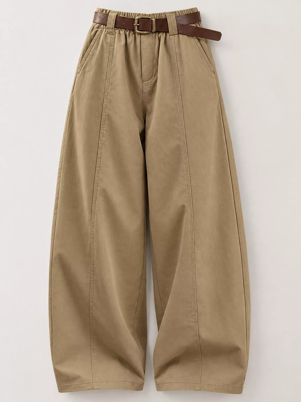 Wide-Leg Cargo Pants