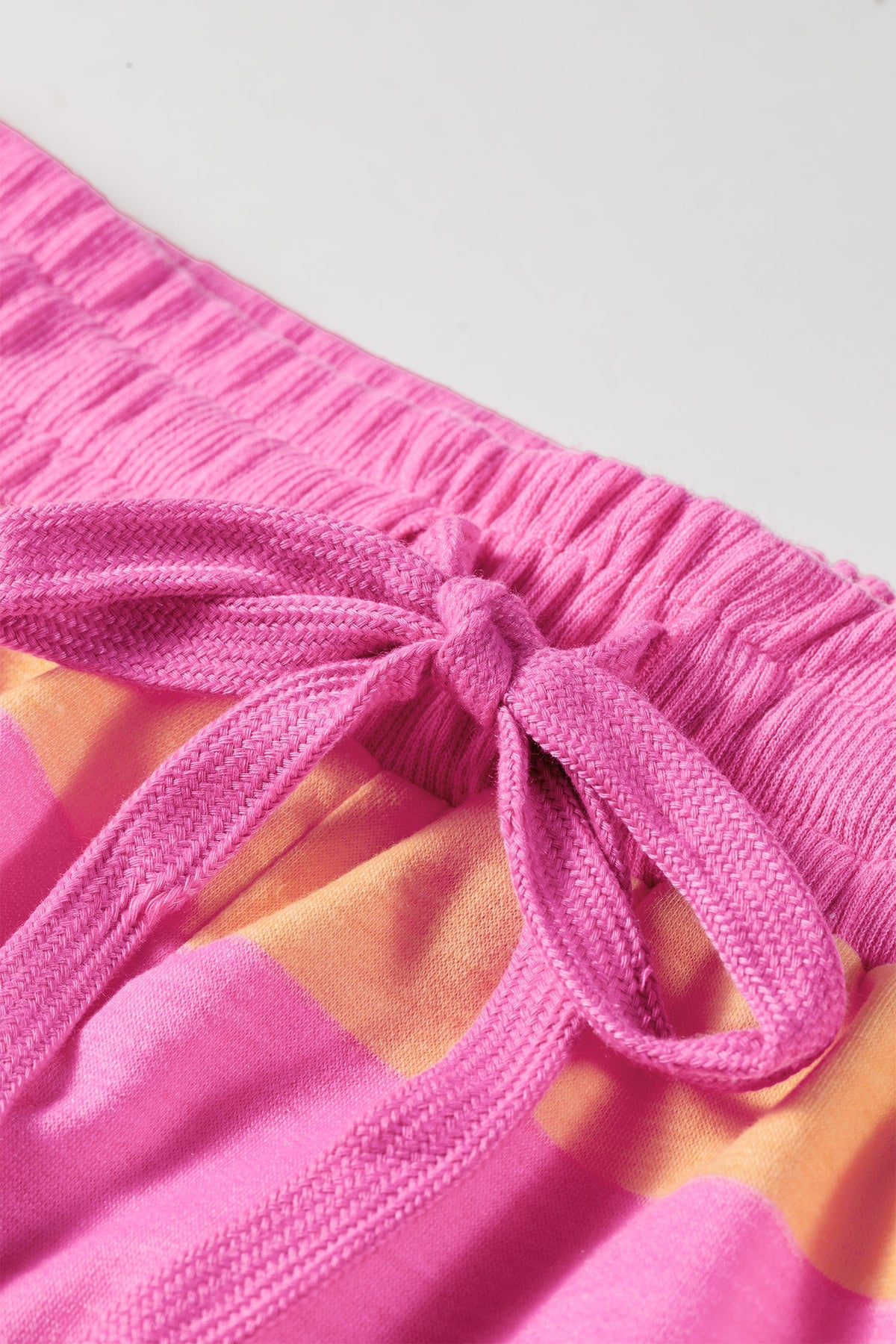 Victoria Drawstring Shorts 2pcs Set
