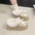 Round Toe Platform Boots