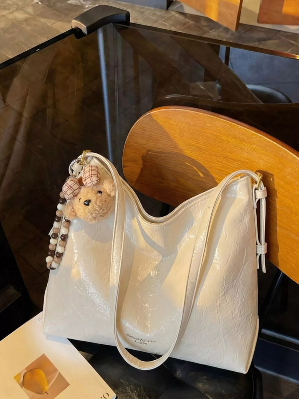 PU Leather Shoulder Bag