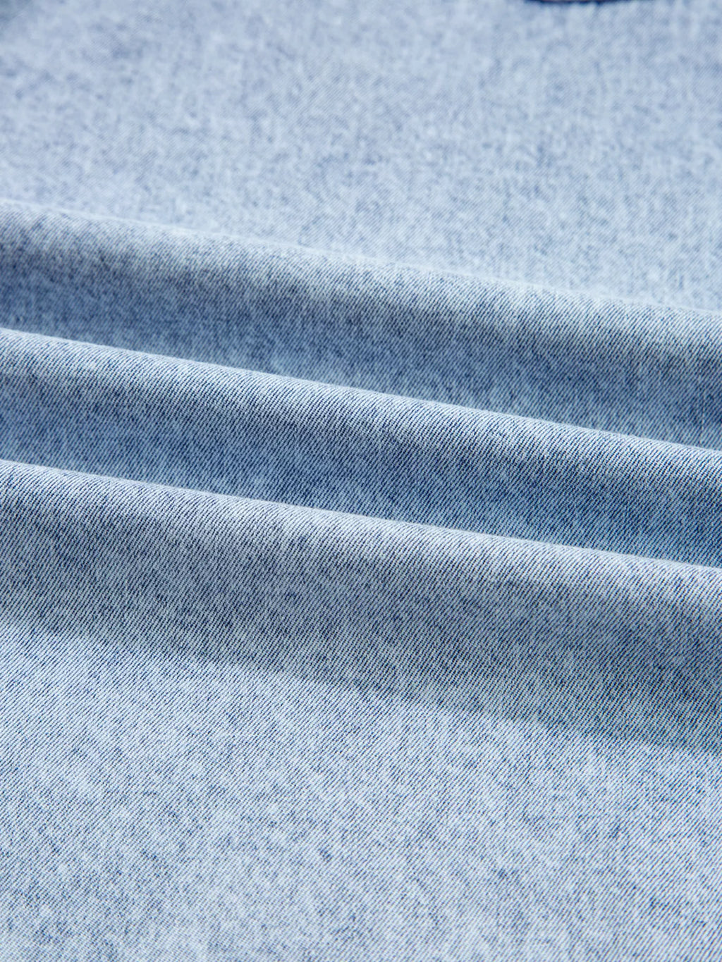 Chest Pocket Raw Hem Denim Loose Shirt Dress