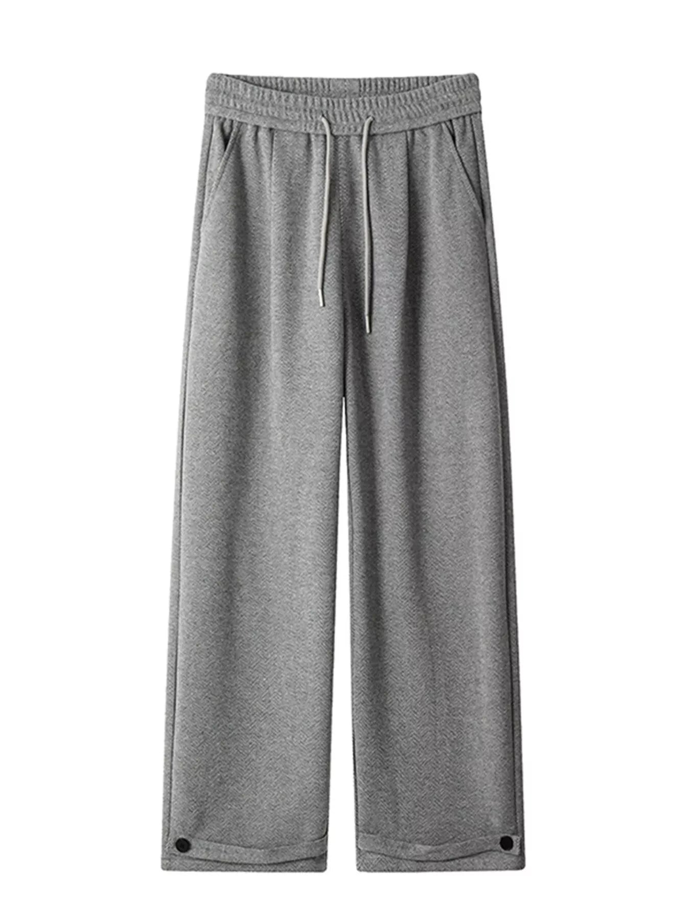 Men's Plus Size Drawstring Relaxed Fit Pants