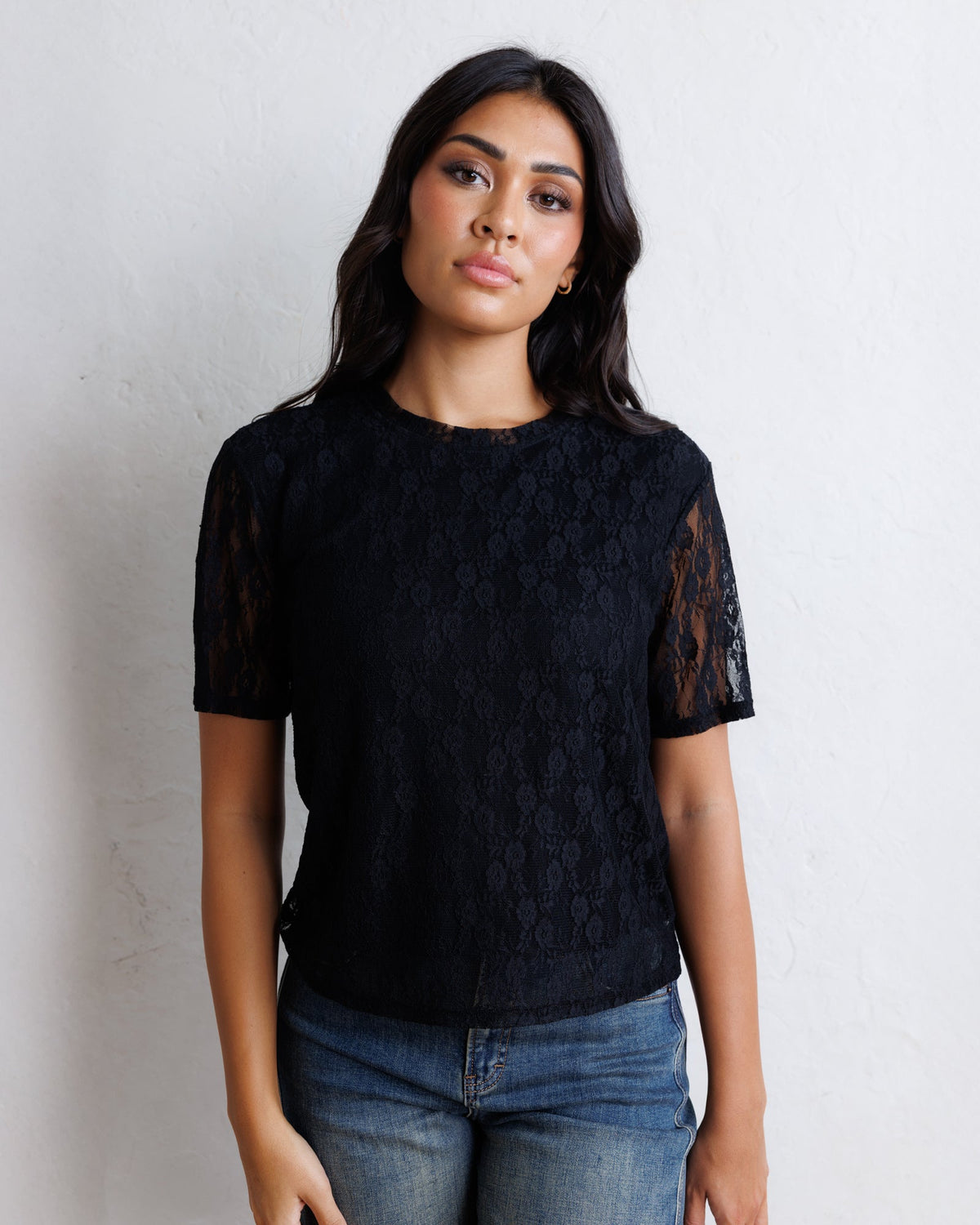 Laid Back Lace Tee
