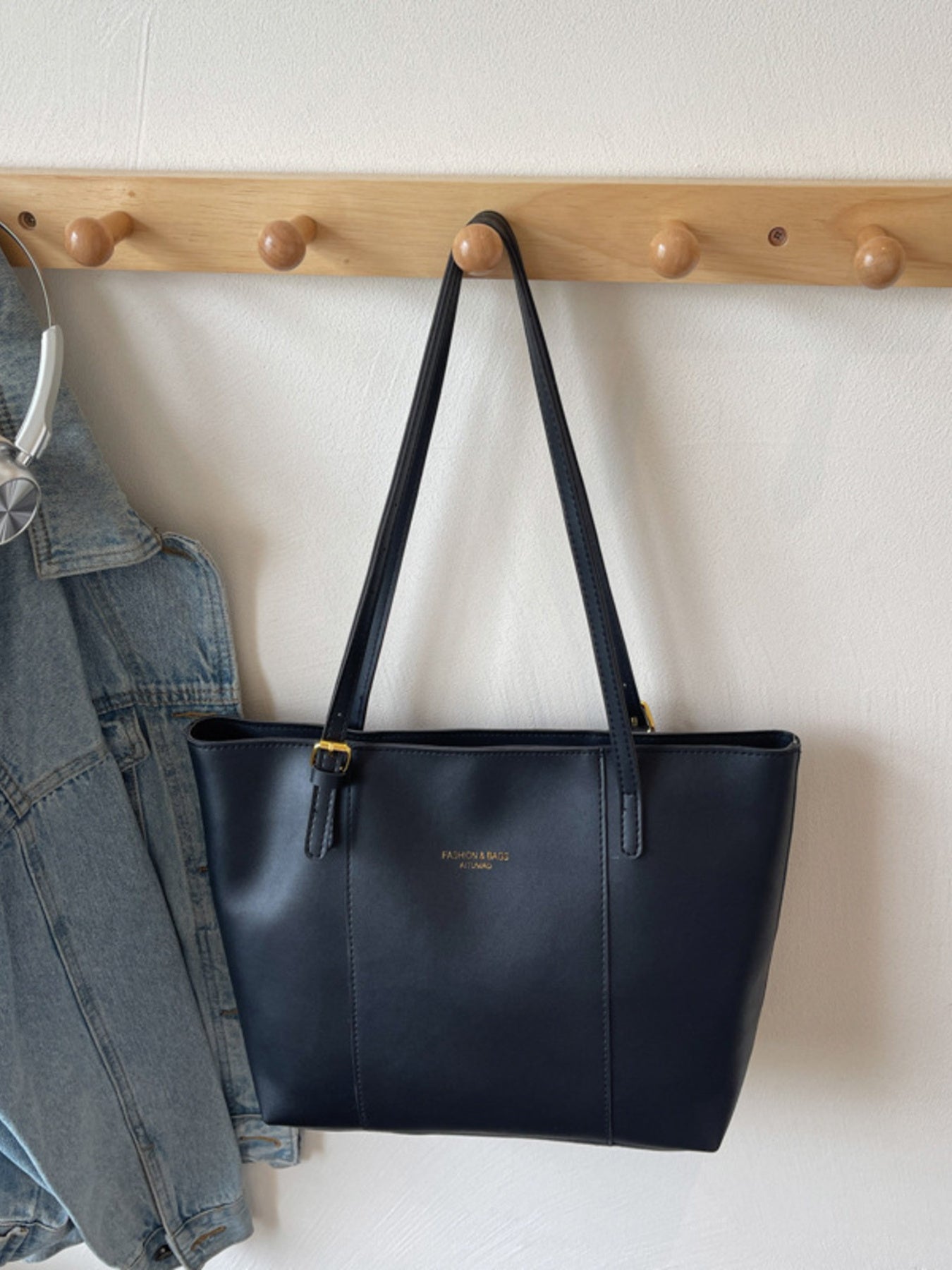 PU Leather Tote Bag