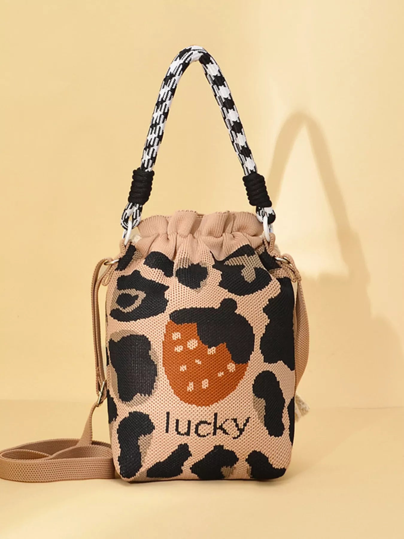 Drawstring Bucket Bag