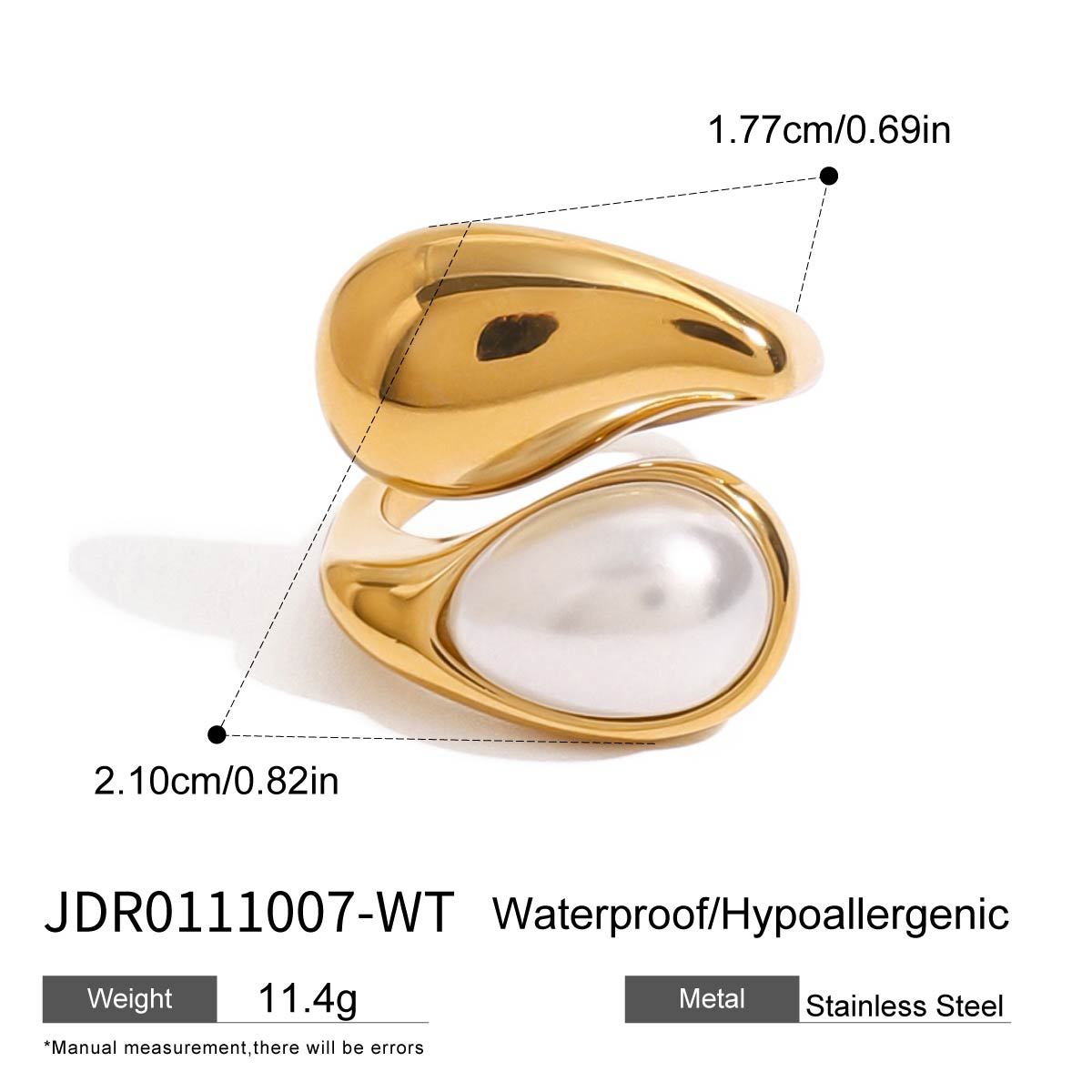 Pearl Statement Ring Collection