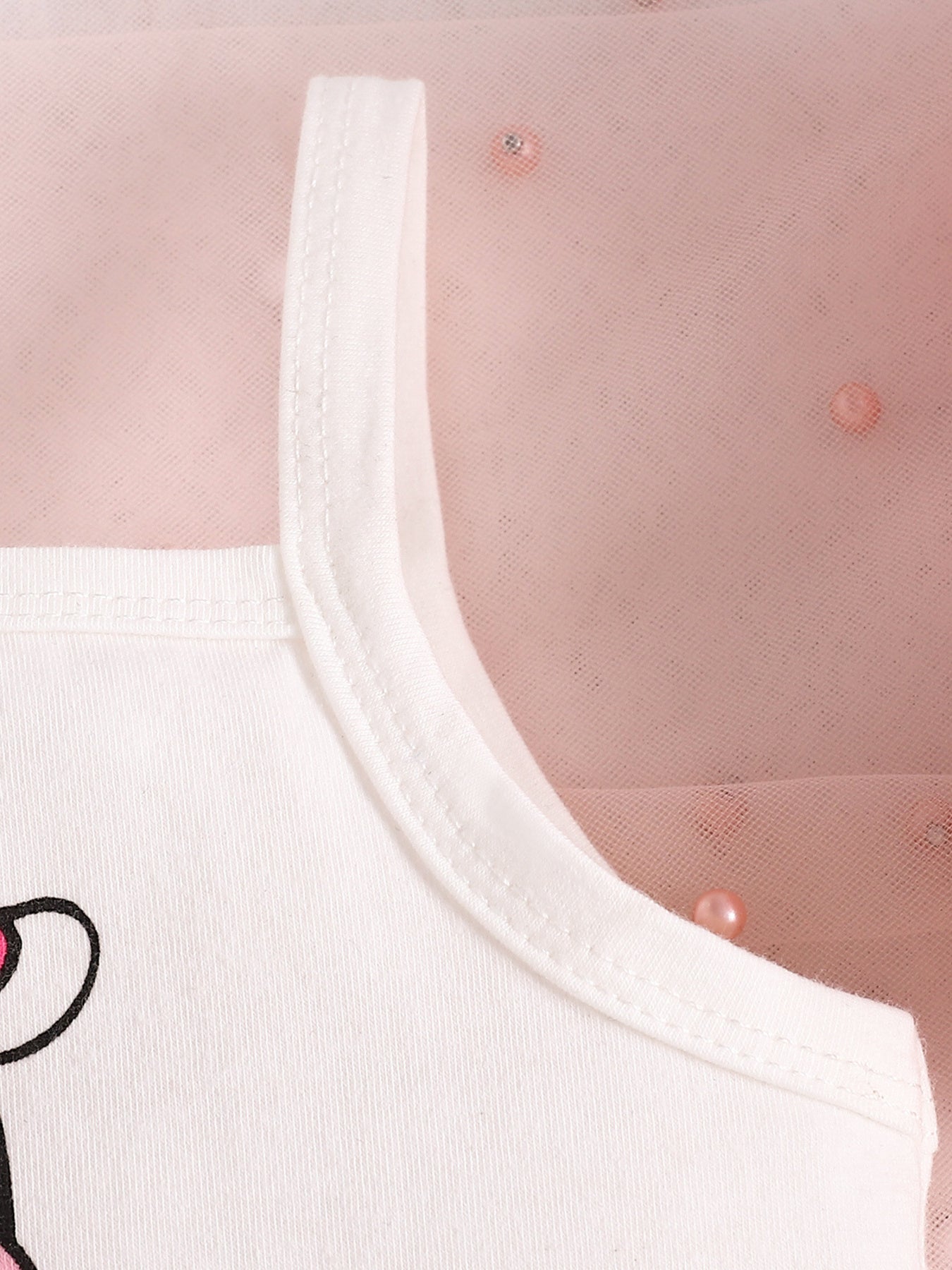 Children's Cow Print Tank Top & Shorts Set