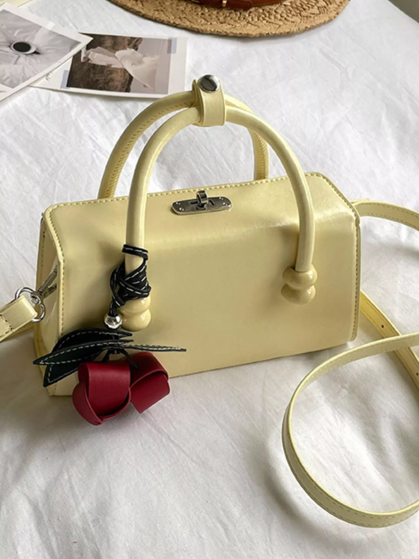 Top Handle Crossbody Bag
