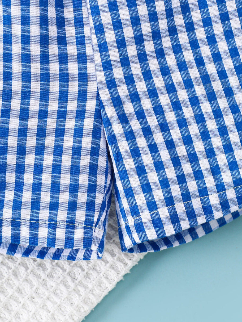 Children's Teacher Graphic Tee & Gingham Shorts Set