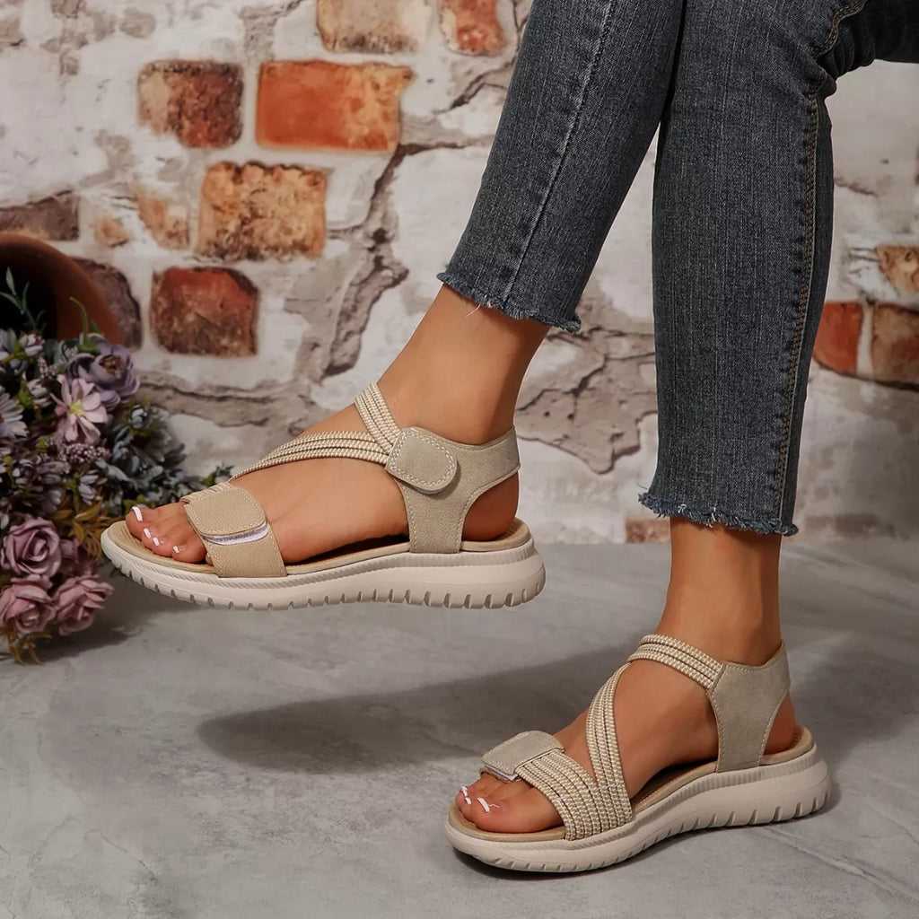 Open Toe Wedge Sandals