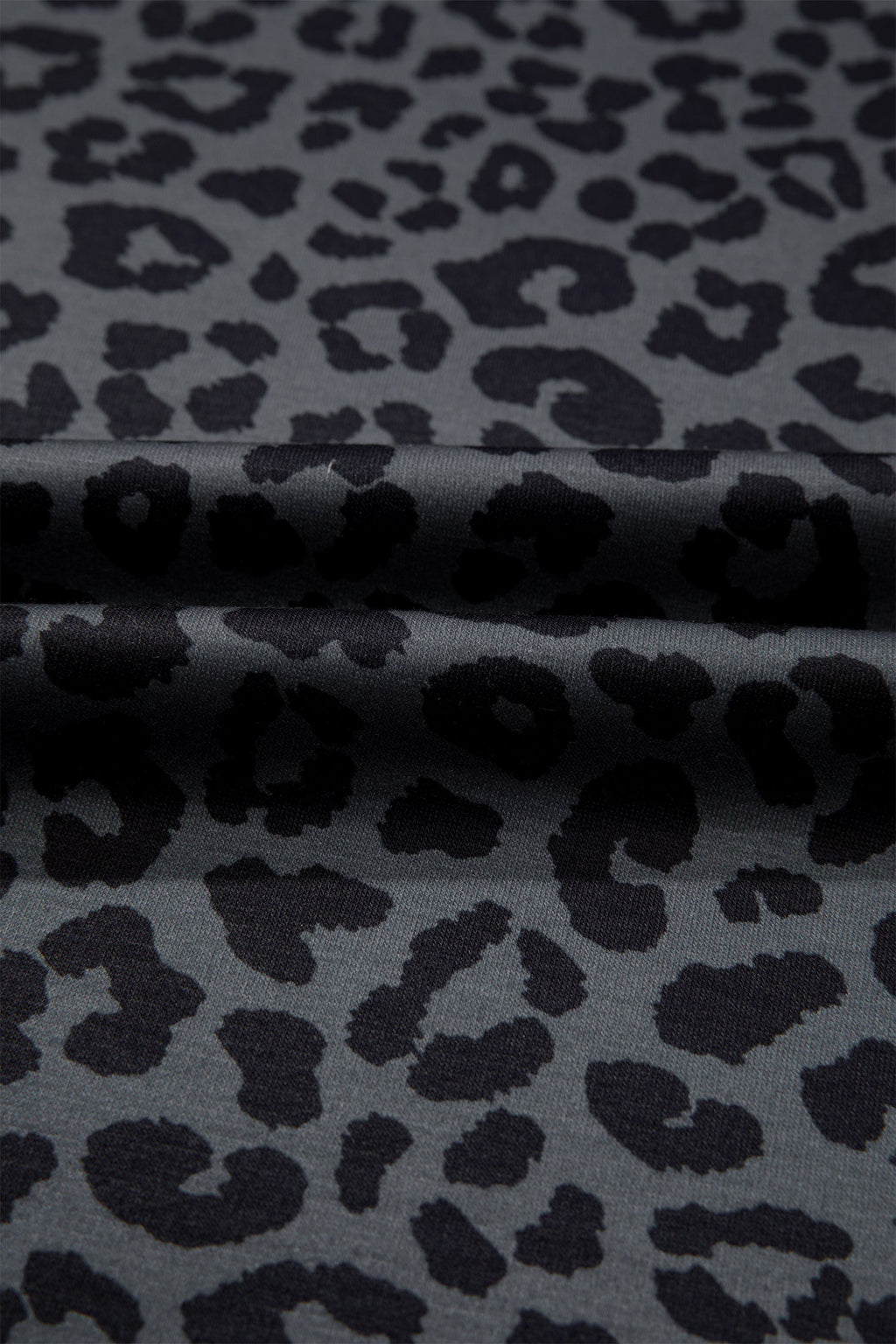 Pink Leopard Print Varsity Striped Detail 3/4 Sleeve Top Shift Pant Set